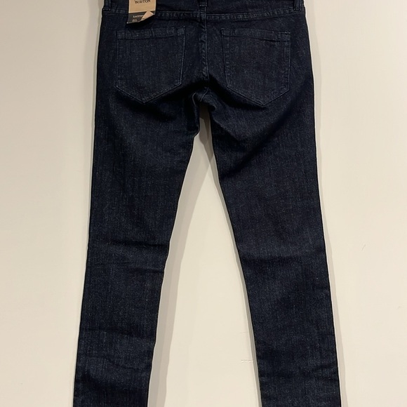 NWT BURTON Lorimer Slim Jeans Dark Rinse Wash Denim Women’s 25/1 - Picture 6 of 8